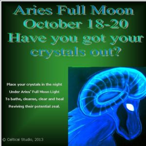 ARies have you got your crystals out